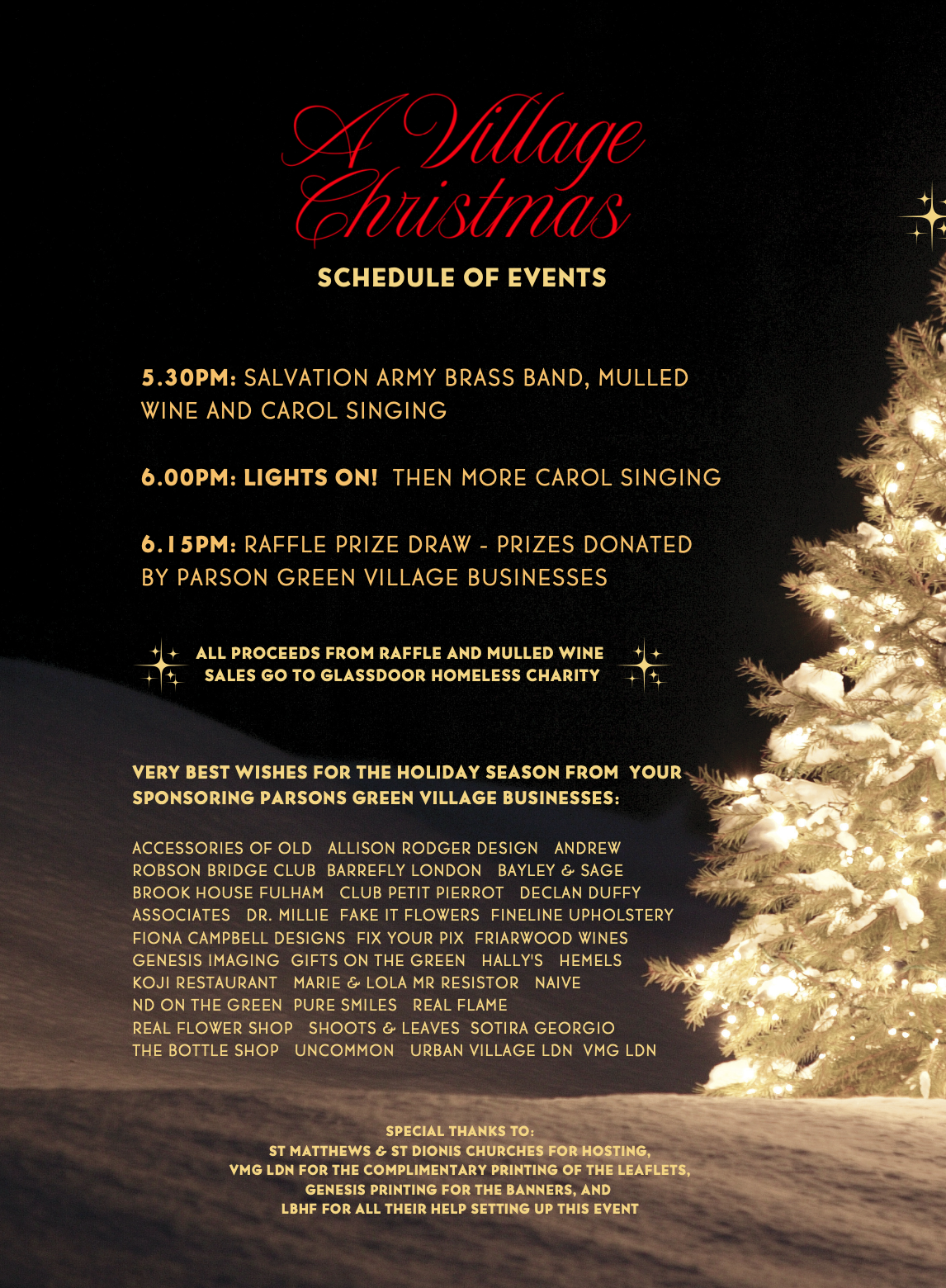Christmas Lights Switch-On